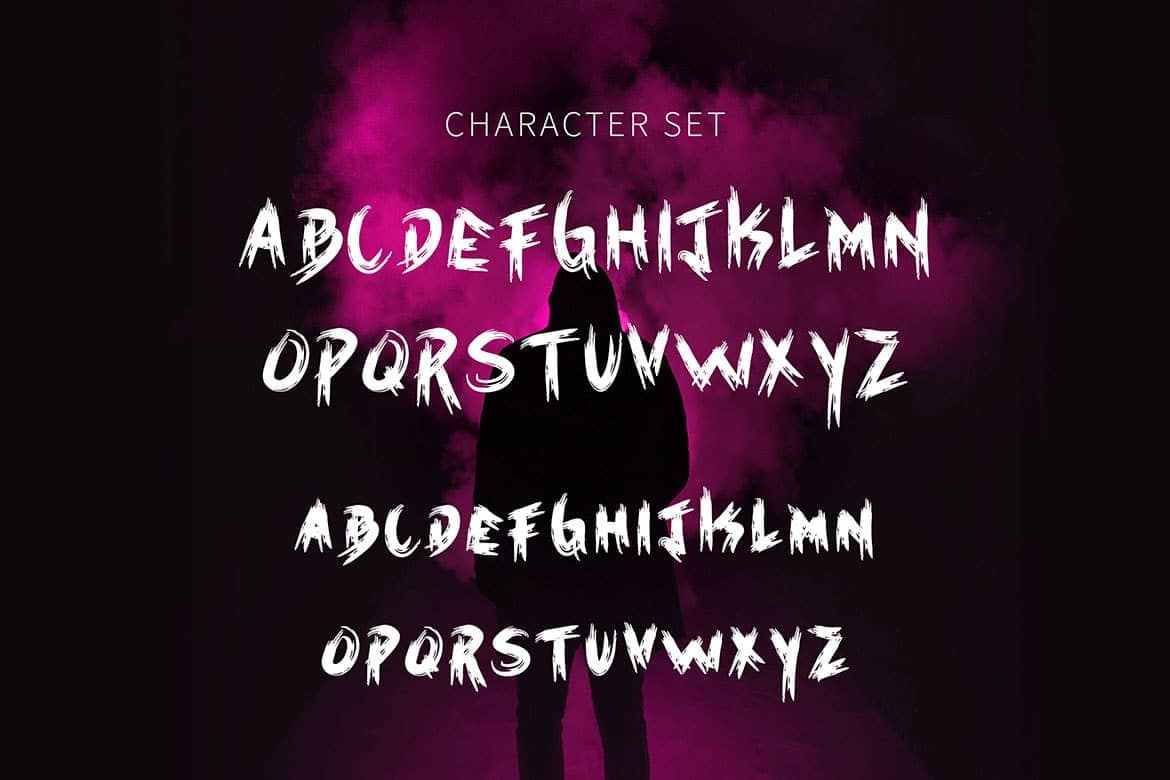 Halloweins - Brush Font - Image 4