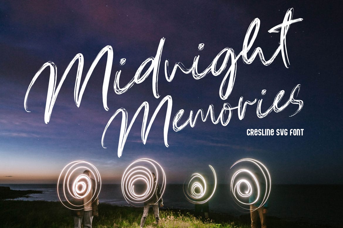 Creslina - SVG Brush Script Font - Image 4