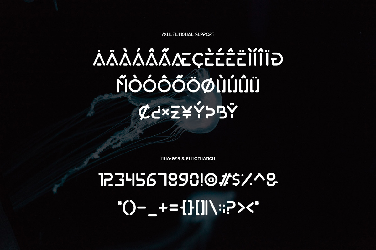 Exodar - Futuristic Font - Image 3
