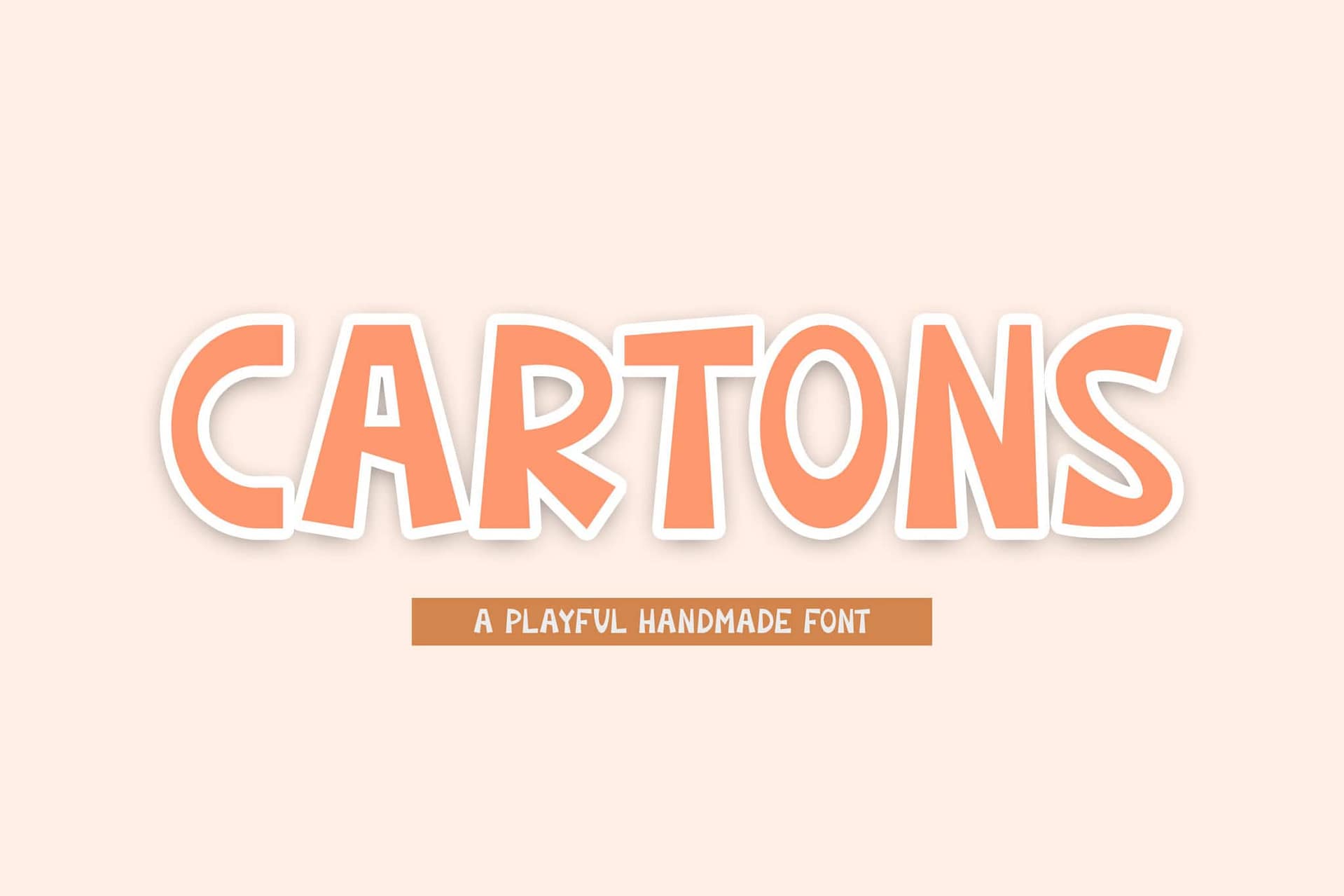 Cartons - Playful Font