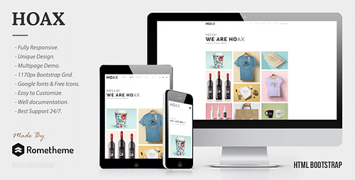 HOAX - Creative Multipurpose HTML Template