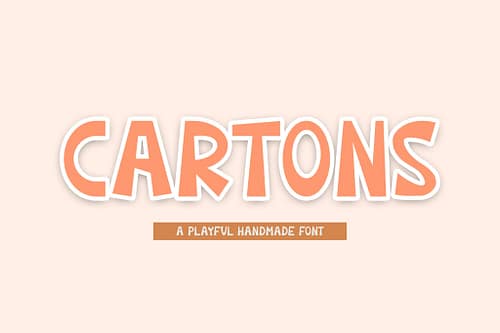 Cartons - Playful Font