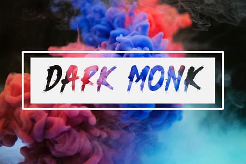 Dark Monk - Brush Font