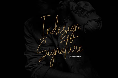 Indesign - Signature Script