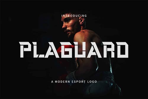 Plaguard - Esport Font