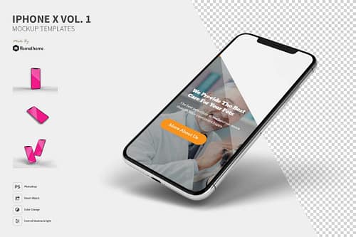 Iphone X vol.01 - Mockup