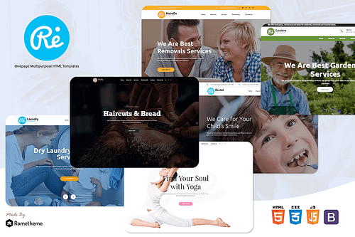 RE - Multi-purpose Responsive HTML Templates