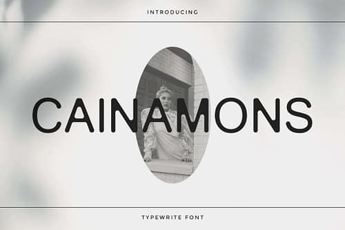 Cainamons - Vintage Font