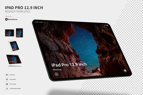 IPad Pro 12 inch vol.01 - Mockup
