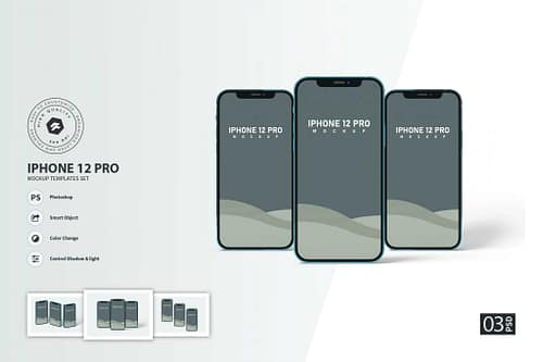 Iphone 12 Pro vol.02 - Mockup